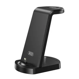 Ładowarka sieciowa XO WX035 3w1 Czarny - Ładowarki do telefonów - miniaturka - grafika 1