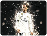 Podkładki pod mysz - PODKŁADKA POD MYSZKĘ LUKA MODRIC Z IMIENIEM 23x19CM DO LAPTOPA - miniaturka - grafika 1