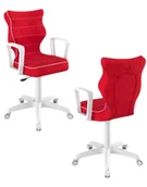 Krzesełka i taborety dla dzieci - Krzesło młodzieżowe Entelo Norm, Biała Podstawa, Rozmiar 6 (wzrost 159 - 188 cm) - miniaturka - grafika 1