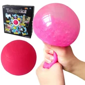 Zabawki i gry sportowe - Trikopiłka Gniotek Żelowa Piłka Odlotowa Różowa - miniaturka - grafika 1