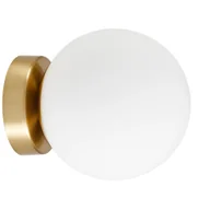 Lampy ścienne - LAMPA ŚCIENNA KINKIET NOWOCZESNY MOSIĘŻNY FREDICA - miniaturka - grafika 1