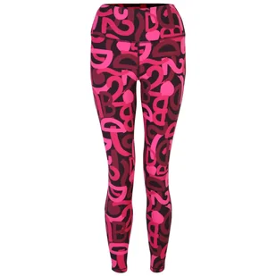 Damskie legginsy Dare 2b Influential Leging Rozmiar: XS / Kolor: różowy - Spodnie sportowe damskie - miniaturka - grafika 1