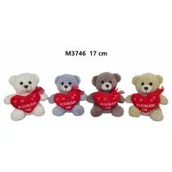 Maskotki i pluszaki - PLUSZAK MIS 17CM SIEDZACY Z SERCEM SA Sun-Day - miniaturka - grafika 1