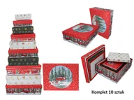 Zestawy upominkowe - Kpl. 10 pudełek prezentowych - miniaturka - grafika 1