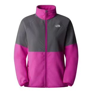 Bluza The North Face 100 Glacier HVWT Full 0A89JA71O1 - różowo-szara - Bluzy sportowe damskie - miniaturka - grafika 1