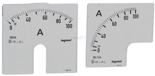 Legrand Skala pomiarowa amperomierza 0-100A 014613 014613 - Liczniki energii elektrycznej - miniaturka - grafika 1