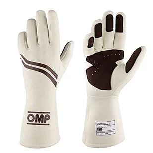 Omp RĘKAWICE DIJON my2021 BROWN ROZMIAR L FIA 8856-2018 - Rękawice motocyklowe - miniaturka - grafika 1