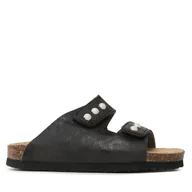 Buty dla dziewczynek - Klapki Primigi 3926122 S Czarny - miniaturka - grafika 1