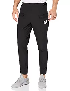 Spodenki męskie - PUMA PUMA Męskie spodnie do biegania Ftblnxt Casual Pants czarny Puma Black-charcoal Gray L 656119 - grafika 1