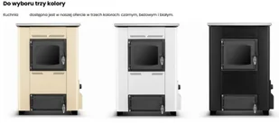 Kuchnia węglowa kocioł piec CO z płaszczem wodnym 25-27kW (średnica wylotu spalin: 150 mm) - spełnia anty-smogowy EkoProjekt 99682507 - Kuchnie węglowe - miniaturka - grafika 10