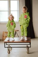 Bluzy dla chłopców - Dres oversize Lime - miniaturka - grafika 1