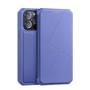 Dux Ducis Skin X kabura etui pokrowiec z klapką iPhone 13 Pro niebieski - Etui i futerały do telefonów - miniaturka - grafika 2
