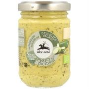 Sosy w słoikach - Alce Nero Pesto z cukini BIO 130g - miniaturka - grafika 1