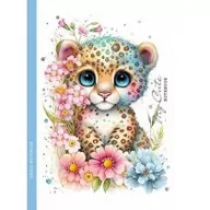 Szkolne artykuły papiernicze - Notatnik 128x165/48K kratka gepard FRESH - miniaturka - grafika 1