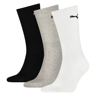 Skarpety wysokie PUMA PUMA CREW SOCK LIGHT 3P 90794003 – Wielokolorowy - Skarpetki damskie - miniaturka - grafika 1