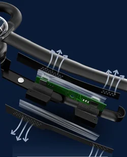 Baseus Covo zestaw słuchawkowy słuchawka Bluetooth 5.0 sterowana głosem czarny (NGA10-C01) - Zestawy głośnomówiące - miniaturka - grafika 33