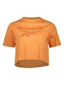 Koszulki i topy damskie - Reebok Koszulka w kolorze pomarańczowym - miniaturka - grafika 1