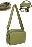 Torebki damskie - Torebka Torba Damska Listonoszka LUIGISANTO Pasek HS6913 Green - miniaturka - grafika 1