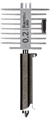 Hotend z dyszą ze stali nierdzewnej do drukarek Bambu Lab z serii A1 - 0,2 mm}