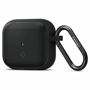Apple Spigen Etui Spigen Silicone Fit AirPods 3, czarne 8809710758667 - Akcesoria do słuchawek - miniaturka - grafika 1