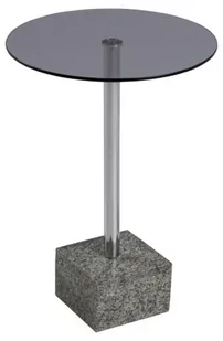 Actona Stolik kawowy Corby 50cm marmur/ złoty - Ławy i stoliki kawowe - miniaturka - grafika 1