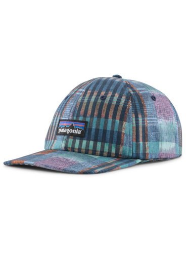 Czapka z daszkiem Patagonia P-6 Label Trad Cap - melt away / still blue