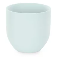 Świeczniki - Świecznik SHIRE kolor błękitny styl nowoczesny do wewnątrz ameliahome - CANDLEHOLDER/AH/SHIRE/BABYBLUE/10X9,8 - miniaturka - grafika 1