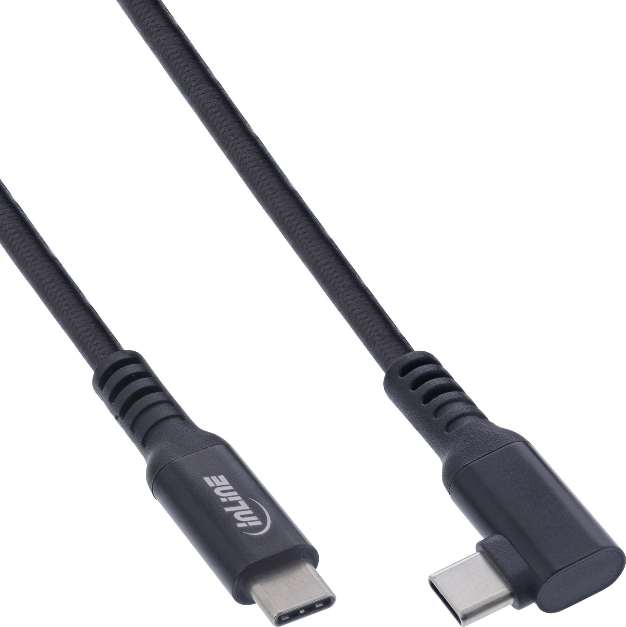 InLine InLine® USB 3.2 Gen.1 Cable, USB Type-C male/male angled for VR, black, 5m 35705V