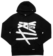 Bluzy męskie - bluza męska FALLEN RETRO HOODIE Black/White - miniaturka - grafika 1