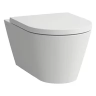 Miski WC - Laufen Kartell Toaleta WC 54,5x37 cm bez kołnierza biały mat H8203377570001 - miniaturka - grafika 1