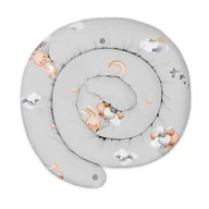 Poduszki do karmienia - XXL łóżko wąż poduszka na łóżko poduszka do karmienia rolka na łóżko poduszka dekoracyjna łóżko brzeg wąż ręcznie robiona bawełna królik 400 cm - miniaturka - grafika 1