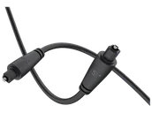 Kable - Kabel audio cyfrowy Toslink ISY IAU-1025 3m Czarny - miniaturka - grafika 1