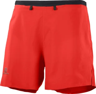 Salomon Spodenki Sense 5" M Goji Berry / Black C16139 - Spodnie sportowe damskie - miniaturka - grafika 1