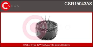 Stator, alternator Casco - Alternatory CSR15043AS - Alternatory - miniaturka - grafika 1