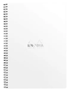Notatnik Rhodia A4+, linie, biały - Notesy i bloczki - miniaturka - grafika 1