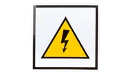 Inne akcesoria elektryczne - Ergom Tabliczka /znak ostrzegawczy/ TZO 74x74S E04TZ-01010102200 /10szt./ E04TZ-01011033000 - miniaturka - grafika 1