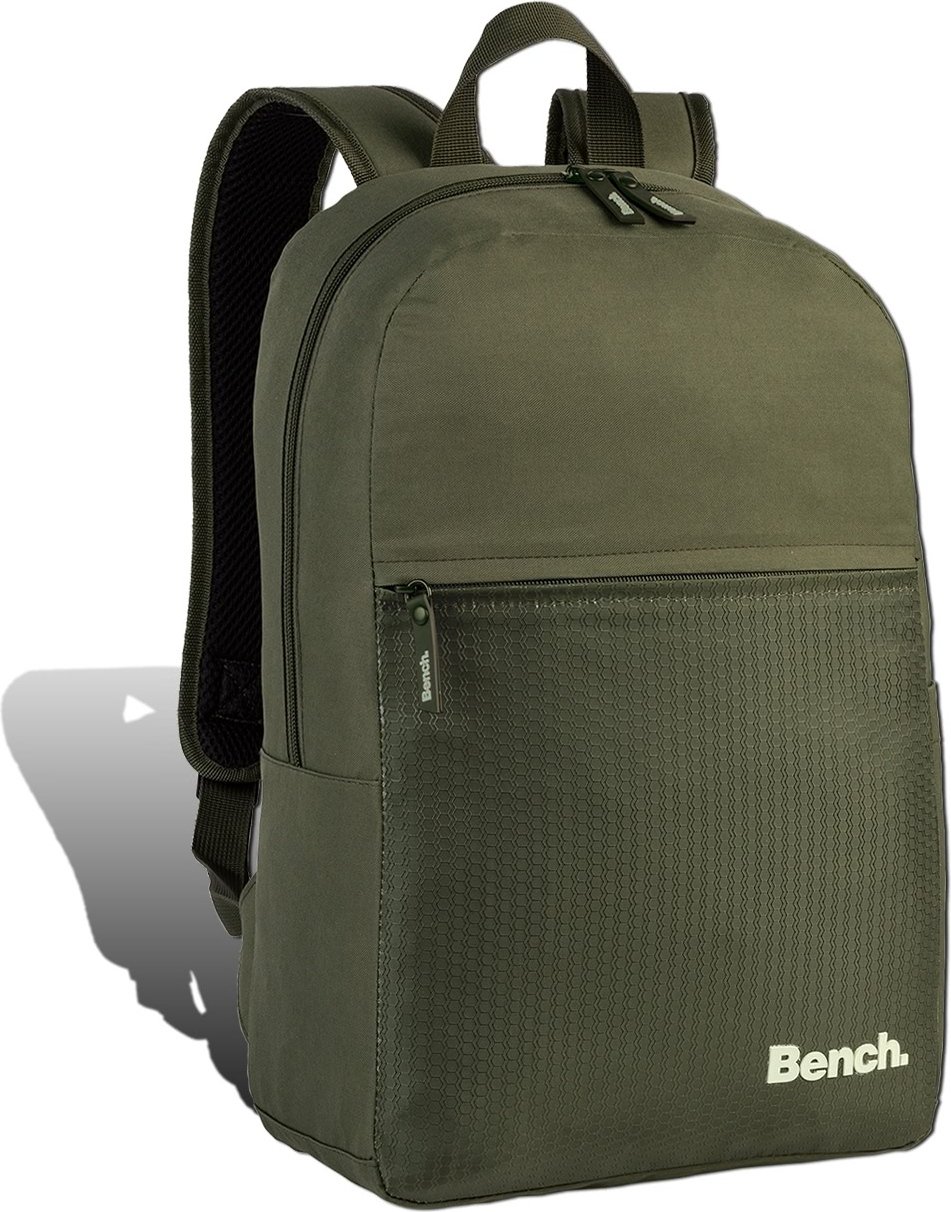 Bench plecak rekreacyjny poliester zielony oliwkowy D2ORI320G