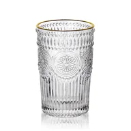 Szklanki - Szklanka Wysoka Zdobiona Barrel 350Ml Homla - miniaturka - grafika 1