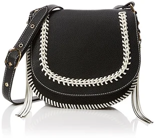 Aldo Miroissi damska torba crossbody, Czarny (czarny/biały) - Rozmiar Uniwersalny - Torebki damskie - miniaturka - grafika 1