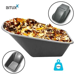 Duża Plastikowa misa do taczki Koryto do wózka ogrodowego PVC 100 L - Wózki magazynowe - miniaturka - grafika 1