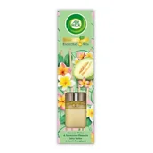 Odświeżacze powietrza - AIR WICK Essential Oils Pachnące Patyczki Zapachowe Soczysty Melon I Egzotyczna Plumeria 40ml - miniaturka - grafika 1