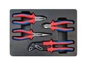 Zestawy narzędziowe - KING TONY Zestaw szczypiec izolowanych 6116-07A, 6216-06A, 6318-08A, 6516-10A - miniaturka - grafika 1