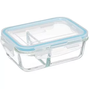 5five Simple Smart Pojemnik na lunch szklany 2-komorowy 700 ml 167785 - Lunch boxy - miniaturka - grafika 1