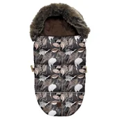 Śpiworki dla dzieci - Śpiworek zimowy do wózka White Cranes, BabySteps - miniaturka - grafika 1