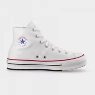 Trampki damskie - Damskie trampki Converse 272856C Chuck Taylor All Star Lift Platform - białe - CONVERSE - miniaturka - grafika 1