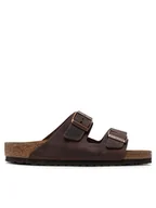 Klapki i japonki męskie - Birkenstock Klapki Arizona Bs 0052531 Brązowy - miniaturka - grafika 1