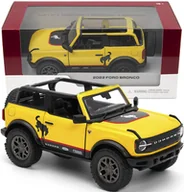 Samochody i pojazdy dla dzieci - Auto Metalowe Samochód Model 2022 Ford Bronco Z Malowaniem 1:34 Zabawka Dla Dzieci - miniaturka - grafika 1