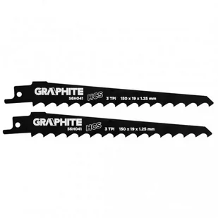 Topex Grupa sp. z o.o. S.K. Brzeszczot do piły szablastej HCS 150x19x1,25mm 3TPI kpl. 2szt. 56H041 - Narzędzia warsztatowe - miniaturka - grafika 1