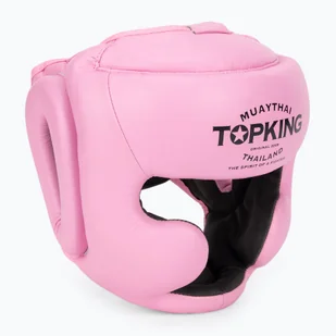 Kask bokserski Top King Full Coverage pink - Ochraniacze do sportów walki - miniaturka - grafika 1