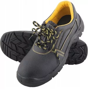 BUTY BEZPIECZNE / REIS / czarno-żółty / Rozmiar 44 / BRYES-P-SB_44 - Obuwie robocze - miniaturka - grafika 1